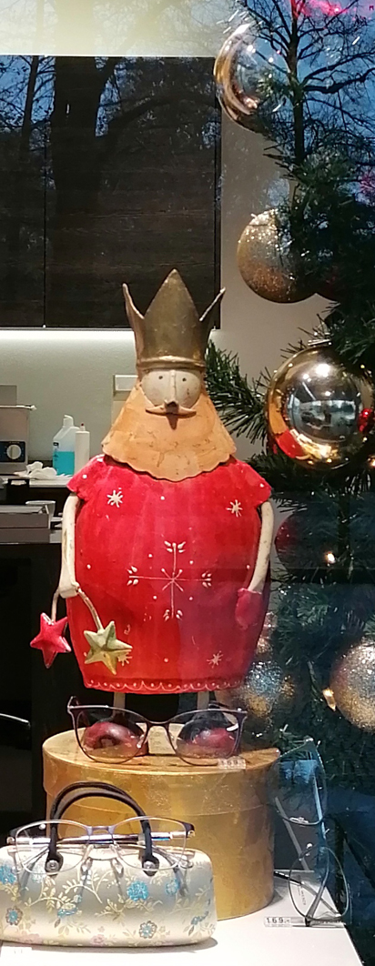 Metall-Weihnachtsmänner