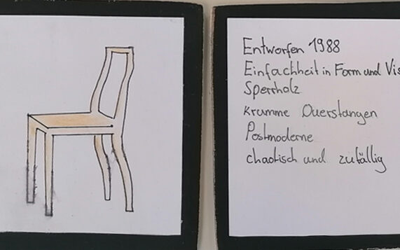 Schulprojekt Kunst Stuhldesign